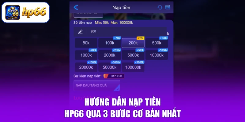Nạp Tiền HP66 2 Hướng dẫn nạp tiền HP66 qua 3 bước cơ bản nhất